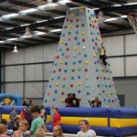 Climb the Giant Inflatable Climbing Wall at this year's Giant Easter Egg Hunt!